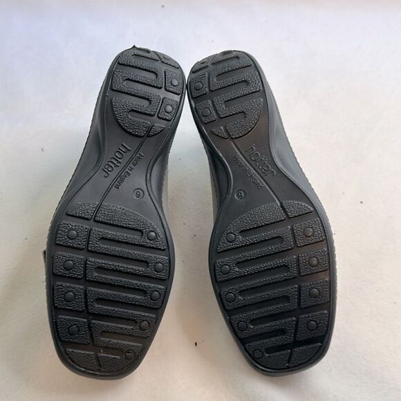 Hotter Taupe Mules with Buckle Detail - Picture 5 of 8